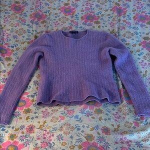 Ann Taylor Lavender Sweater